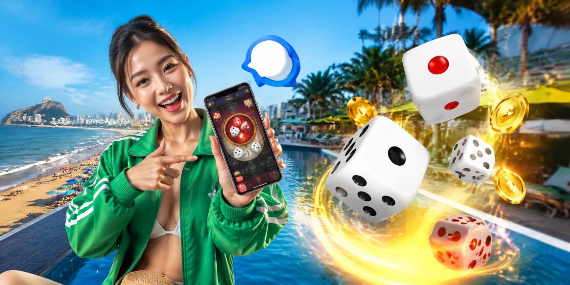 Tài Xỉu xúc xắc tại khu vực bãi biển Vũng Tàu
